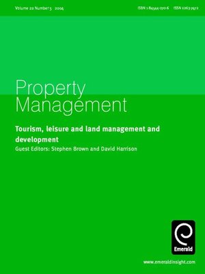 cover image of Property Management, Volume 22, Issue 5